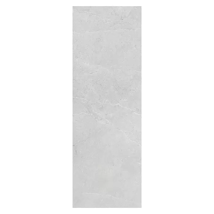 Decolife Designboden Naturestyle Pure - Slate Light Grey, Fliese, 905 x 295 x 9 mm - Hellgrauer Naturstein mit feiner weißer Maserung.