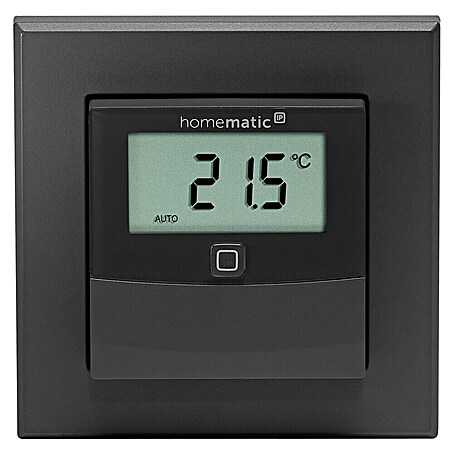 Homematic IP Sensor de temperatura inalámbrico HmIP-STHD-A (Gris, L x An x Al: 20 x 86 x 86 mm, Funciona con pilas, IP20)