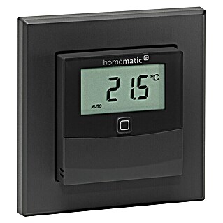 Homematic IP Funk-Temperatursensor HmIP-STHD-A (Anthrazit, L x B x H: 20 x 86 x 86 mm, Batteriebetrieben, IP20)