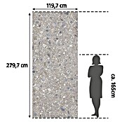 Feinsteinzeugfliese Terrazzo Ceppo XXL (119,7 x 279,7 cm, Silber, Matt) | BAUHAUS