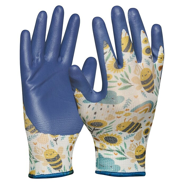 Gebol Kinder-Gartenhandschuhe Gardeluxe Kids Buben (Handschuhgröße: 5, Blau, Polyester) | BAUHAUS