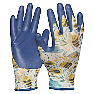 Gebol Kinder-Gartenhandschuhe Gardeluxe Kids Buben (Handschuhgröße: 5, Blau, Polyester)