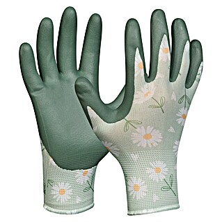 Gebol Gartenhandschuhe Daisy (Handschuhgröße: 7, Grün, Polyester)
