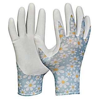 Gebol Gartenhandschuhe Daisy (Handschuhgröße: 7, Weiß, Polyester)