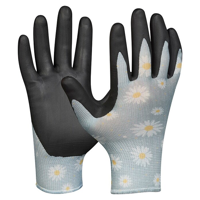 Gebol Gartenhandschuhe Daisy (Handschuhgröße: 7, Schwarz, Polyester) | BAUHAUS