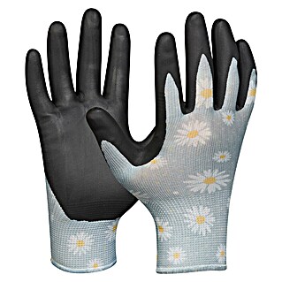 Gebol Gartenhandschuhe Daisy (Handschuhgröße: 7, Schwarz, Polyester)