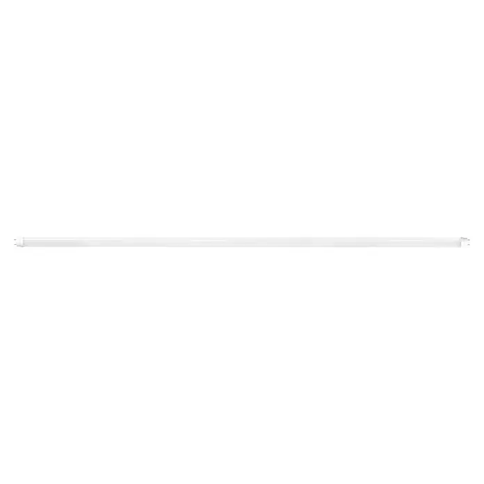Voltolux LED-Röhre - Länge: 120 cm, Neutralweiß, 16,5 W, 2.000 lm, G13 - Nahaufnahme einer leeren, rechteckigen weißen Schachtel. Ideal für Präsentationen oder zur Aufbewahrung von Gegenständen.