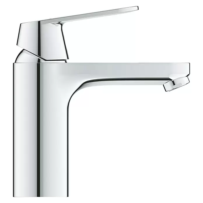 Grohe Eurosmart Cosmopolitan Waschtischarmatur M-Size - Ohne Zugstange, Chrom, Glänzend - Moderner Chrom-Waschtischmischer mit Einhebelgriff.