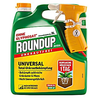 Roundup Unkrautfrei Universal (3 l, Anwendungsfertig)