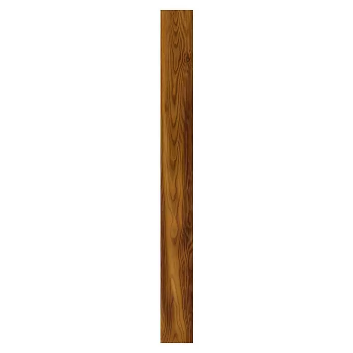 Parador Parkettmuster Classic 3060 Rustikal Lärche kerngeräuchert Soft Struktur - 200 x 185 x 13 mm, Landhausdiele - Vertikale braune Holzplatte mit natürlicher, welliger Maserung.