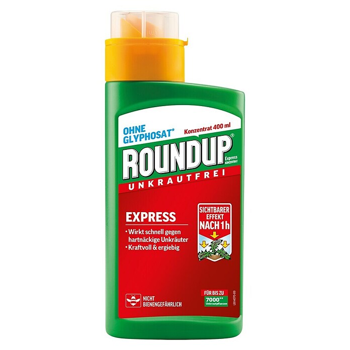 Roundup Unkrautfrei Express (400 ml, Konzentrat) | BAUHAUS