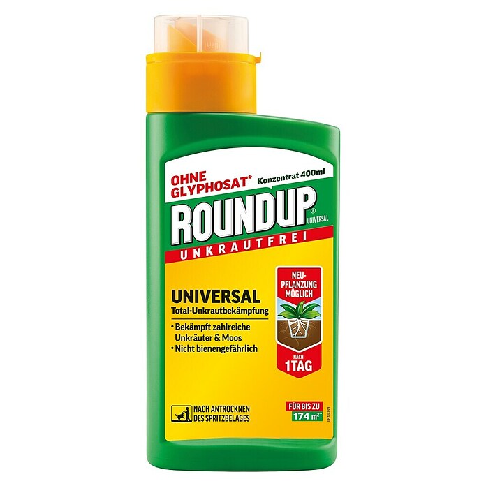 Roundup Unkrautfrei Universal (400 ml, Konzentrat) | BAUHAUS