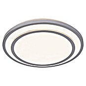 Ledvance Orbis Led-plafondlamp, rond Berlin (36 W, Ø x h: 49,2 x 8 cm, Zilver, Warm wit) | BAUHAUS