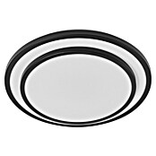 Osram Led-plafondlamp, rond Berlin (16 W, Ø x h: 29,3 x 6,5 cm, Zwart, Warm wit) | BAUHAUS