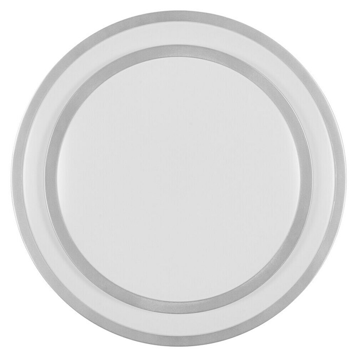 Ledvance Orbis Led-plafondlamp, rond Berlin (36 W, Ø x h: 49,2 x 8 cm, Zilver, Warm wit) | BAUHAUS