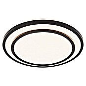 Osram LED-Deckenleuchte rund Berlin (24 W, Ø x H: 39 x 7,8 cm, Schwarz, Warmweiß) | BAUHAUS