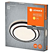 Ledvance Orbis Led-plafondlamp, rond Berlin (36 W, Ø x h: 49,2 x 8 cm, Zwart, Warm wit) | BAUHAUS