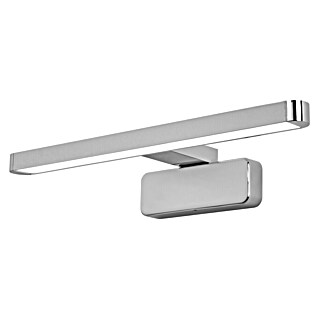 Ledvance Orbis LED-Spiegelleuchte Disc (7 W, L x B x H: 40 x 12 x 7 cm, Chrome, Neutralweiß)