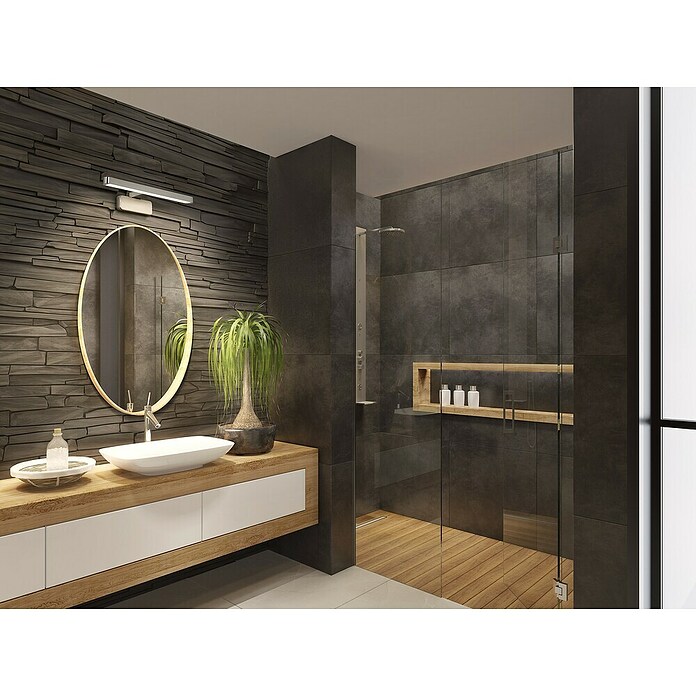 Ledvance Orbis Aplique LED para espejo Orbis (7 W, Cromo, Blanco neutro) | BAUHAUS