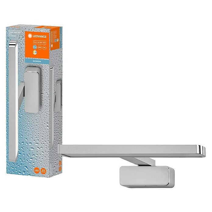 Ledvance Orbis Aplique LED para espejo Orbis (7 W, Cromo, Blanco neutro) | BAUHAUS