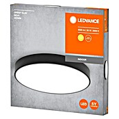 Ledvance Orbis Led-plafondlamp, rond Slim Moia (36 W, Ø x h: 48 x 5 cm, Zwart, Warm wit) | BAUHAUS