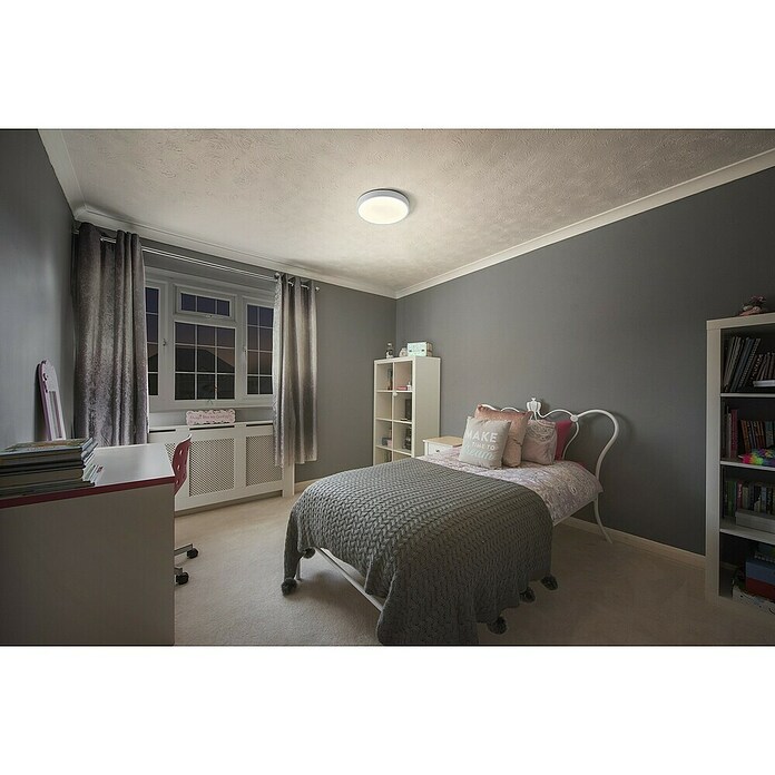 Ledvance Orbis Led-plafondlamp, rond Slim Moia (20 W, Ø x h: 28 x 4 cm, Warm wit) | BAUHAUS