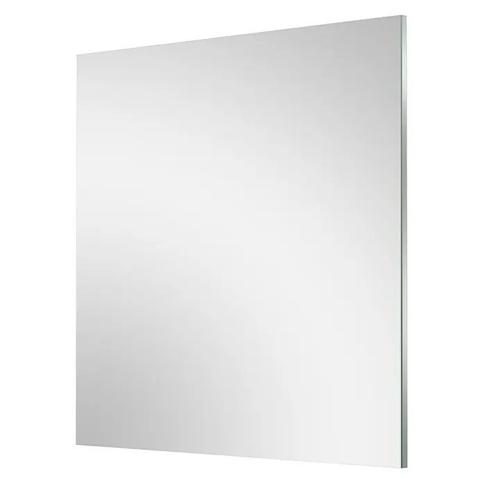 Camargue Espacio Spiegel - 100 x 90 cm, Eckig - Ein schlichter, rechteckiger Spiegel mit klaren Linien, ideal für Badezimmer oder Flur, bietet eine saubere und moderne Ästhetik.