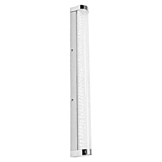 Ledvance Orbis LED-Spiegelleuchte Tube (12 W, L x B x H: 60 x 7 x 5,4 cm, Chrome, Bubbleglas, Warmweiß)