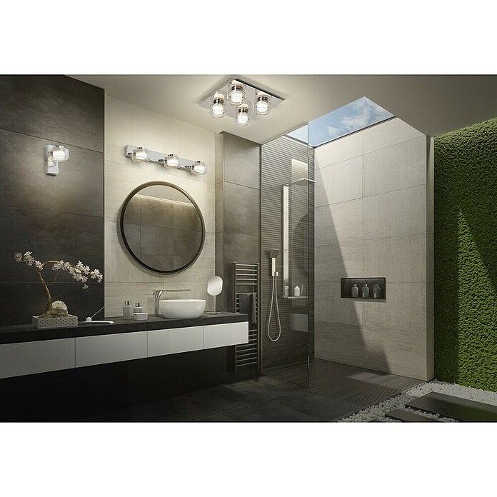Ledvance Orbis Aplique de pared LED (11 W, Crono, Blanco cálido, 2 ud.) | BAUHAUS