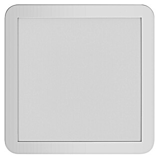 Ledvance Orbis Plafón LED (22 W, Cromo, Blanco cálido, Cuadrado)