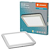 Ledvance Orbis Plafón LED (22 W, L x An x Al: 30 x 30 x 3 cm, Cromo, Blanco cálido, Cuadrado) | BAUHAUS