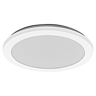 Ledvance Orbis Plafón LED (22 W, L x An x Al: 30 x 30 x 3 cm, Blanco, Blanco cálido, Redondo)