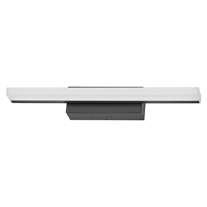 Ledvance Orbis LED-Spiegelleuchte Mirror - 6,8 W, L x B x H: 40 x 8,8 x 5,7 cm, Schwarz, Warmweiß - Ein modernes, schlankes Beleuchtungssystem in Weiß und Grau, das sich ideal für die Deckenmontage in Büros oder Wohnräumen eignet.