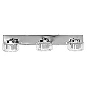 Ledvance Orbis Aplique de pared LED (16,5 W, L x An x Al: 50 x 13 x 9 cm, Cromo, Blanco cálido, 3 ud.) | BAUHAUS