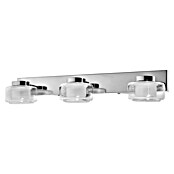 Ledvance Orbis Aplique de pared LED (16,5 W, L x An x Al: 50 x 13 x 9 cm, Cromo, Blanco cálido, 3 ud.) | BAUHAUS