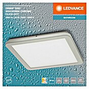 Ledvance Orbis Plafón LED (22 W, L x An x Al: 30 x 30 x 3 cm, Cromo, Blanco cálido, Cuadrado) | BAUHAUS