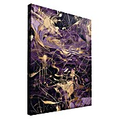 Dotcomcanvas Leinwandbild (Purple Storm - Abstrakt, B x H: 150 x 200 cm) | BAUHAUS