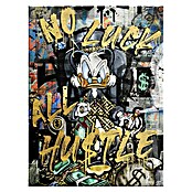 Dotcomcanvas Leinwandbild (All Hustle Duck, B x H: 60 x 80 cm) | BAUHAUS