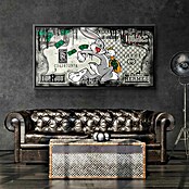 Dotcomcanvas Leinwandbild (Fast Bunny, B x H: 120 x 60 cm) | BAUHAUS