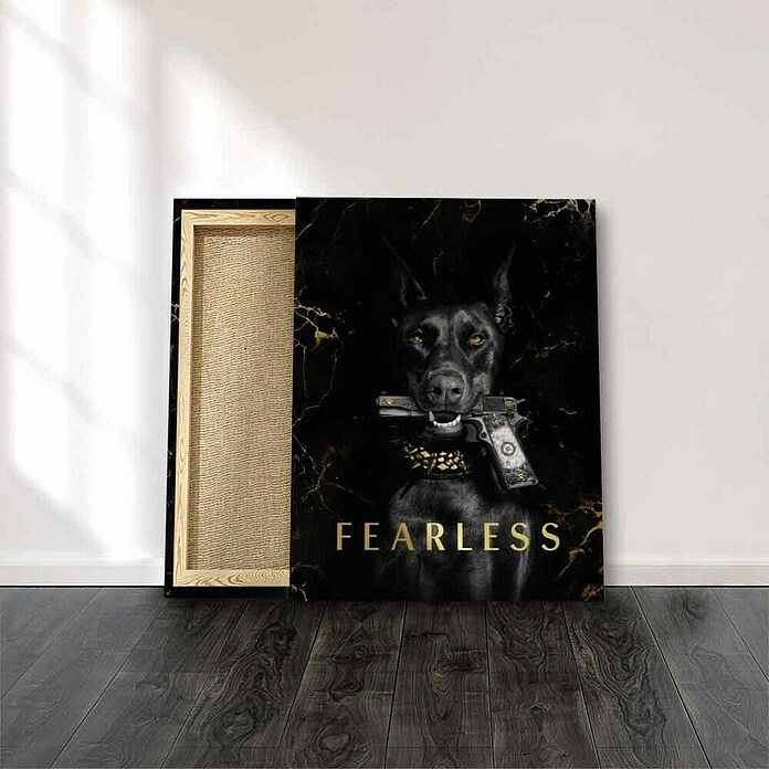 Dotcomcanvas Leinwandbild (Luxury Dog, B x H: 150 x 200 cm) | BAUHAUS