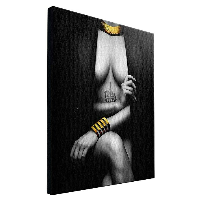 Dotcomcanvas Leinwandbild (Elegant Pose, B x H: 30 x 40 cm) | BAUHAUS