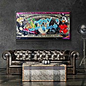 Dotcomcanvas Leinwandbild (Money Never Sleeps 3.0, B x H: 180 x 90 cm) | BAUHAUS