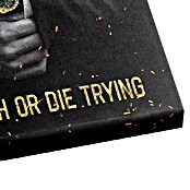 Dotcomcanvas Leinwandbild (Get Rich Or Die Trying, B x H: 150 x 200 cm) | BAUHAUS