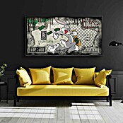 Dotcomcanvas Leinwandbild (Fast Bunny, B x H: 120 x 60 cm) | BAUHAUS