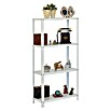 Simonrack Simonhome Metallregal (L x B x H: 30 x 100 x 160 cm, Traglast: 100 kg/Boden, Anzahl Böden: 4 Stk., Weiß)