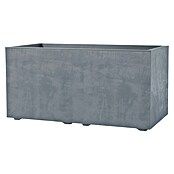 Deroma Millennium Pflanzkasten (Außenmaß (L x B x H): 79 x 39 x 39 cm, Kunststoff, Ashgrey) | BAUHAUS