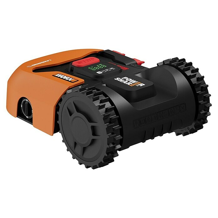 Worx PowerShare 20V Mähroboter Landroid S400 (400 m², Schnittbreite: 18 cm, Induktionsgestützte Navigation, Begrenzungskabel) | BAUHAUS