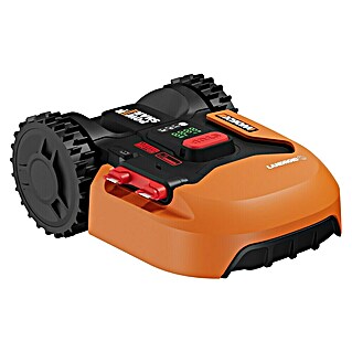 Worx PowerShare 20V Mähroboter Landroid S400 (400 m², Schnittbreite: 18 cm, Induktionsgestützte Navigation, Begrenzungskabel)