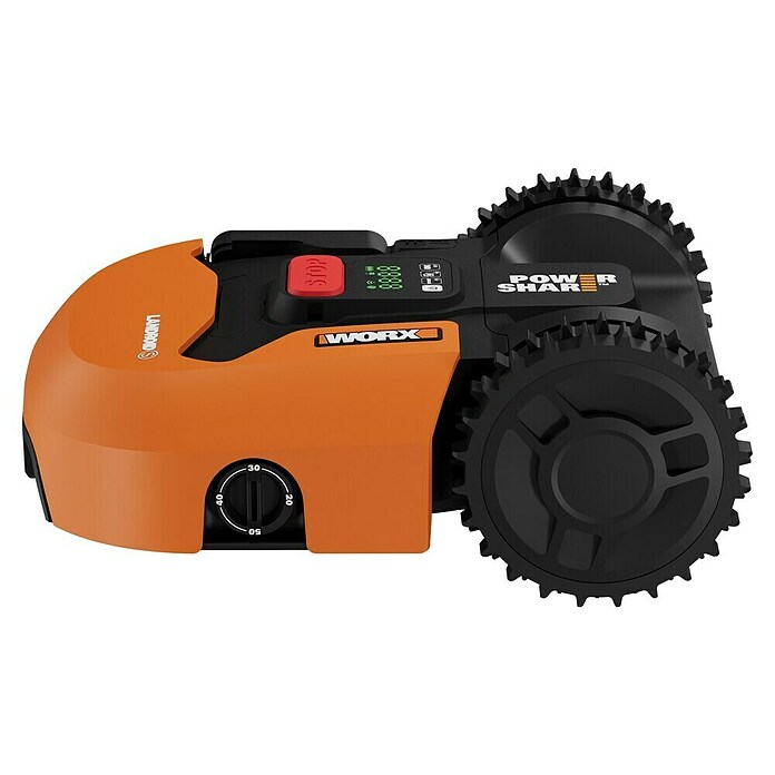 Worx PowerShare 20V Mähroboter Landroid S400 (400 m², Schnittbreite: 18 cm, Induktionsgestützte Navigation, Begrenzungskabel) | BAUHAUS