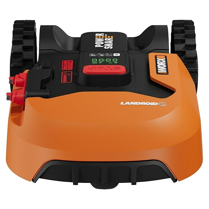 Worx PowerShare 20V Mähroboter Landroid S400 (400 m², Schnittbreite: 18 cm, Induktionsgestützte Navigation, Begrenzungskabel) | BAUHAUS